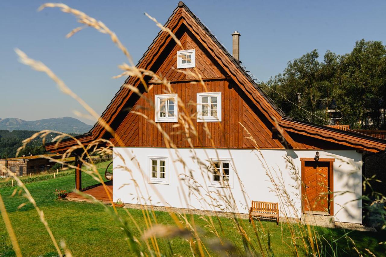 Roubenka Ondrejnik Villa Kunčice pod Ondřejníkem Dış mekan fotoğraf