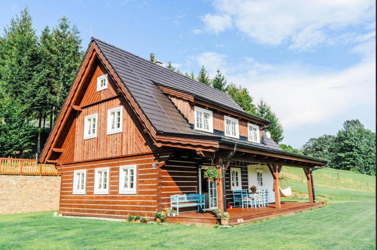 Roubenka Ondrejnik Villa Kunčice pod Ondřejníkem Dış mekan fotoğraf