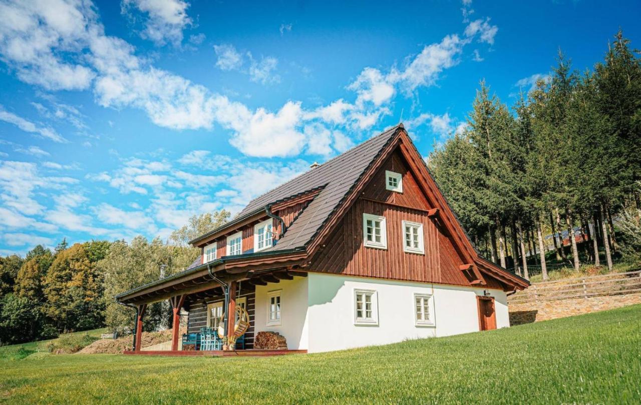 Roubenka Ondrejnik Villa Kunčice pod Ondřejníkem Dış mekan fotoğraf