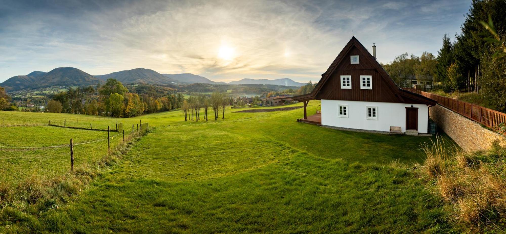 Roubenka Ondrejnik Villa Kunčice pod Ondřejníkem Dış mekan fotoğraf